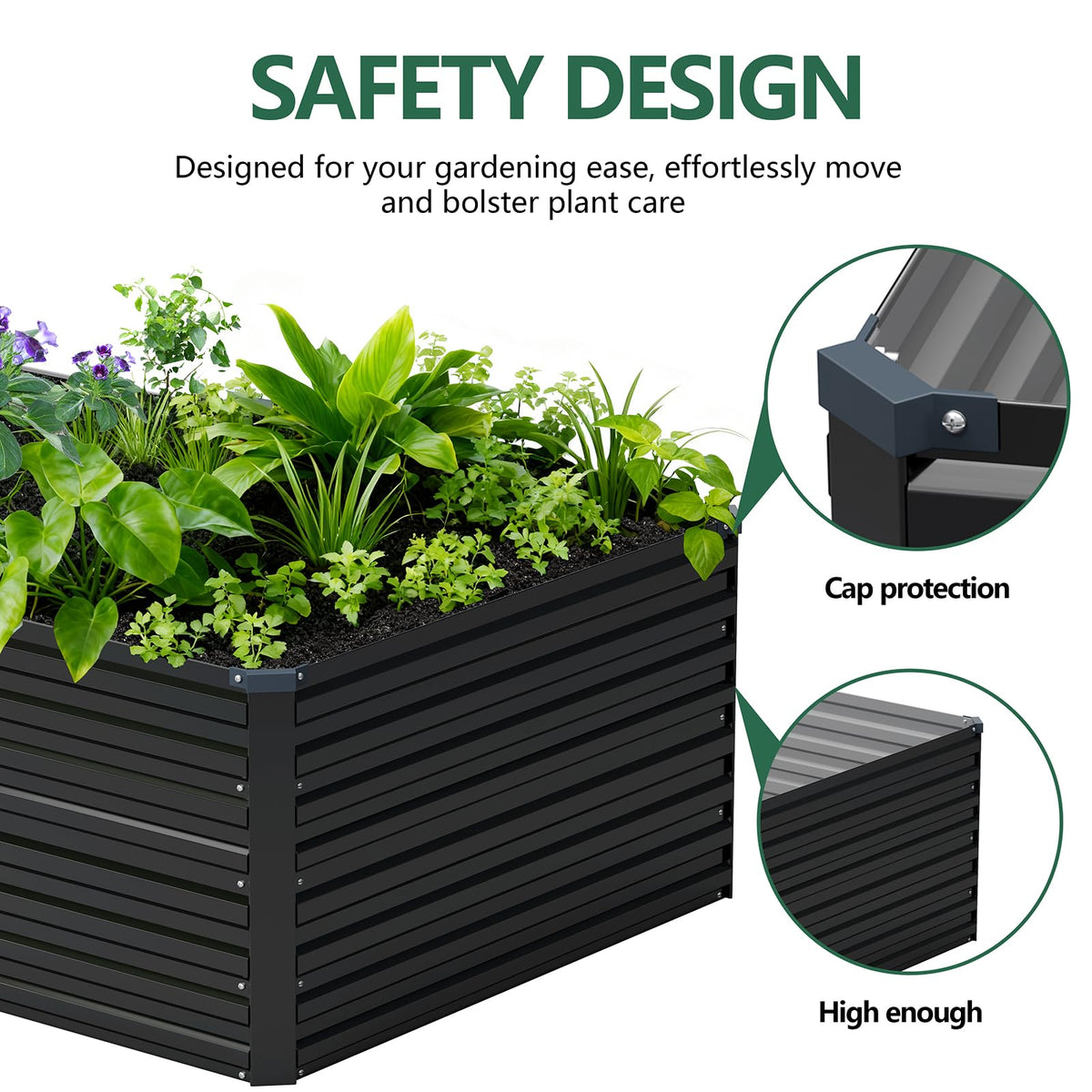 Vengarus base-less design supports healthy root growth