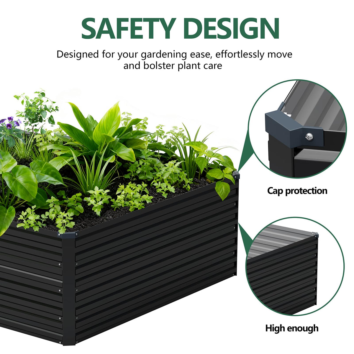 Vengarus baseless design protects roots and promotes drainage
