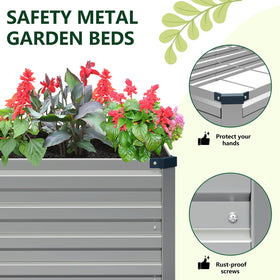 Vengarus connecting rods providing extra stability for planters.