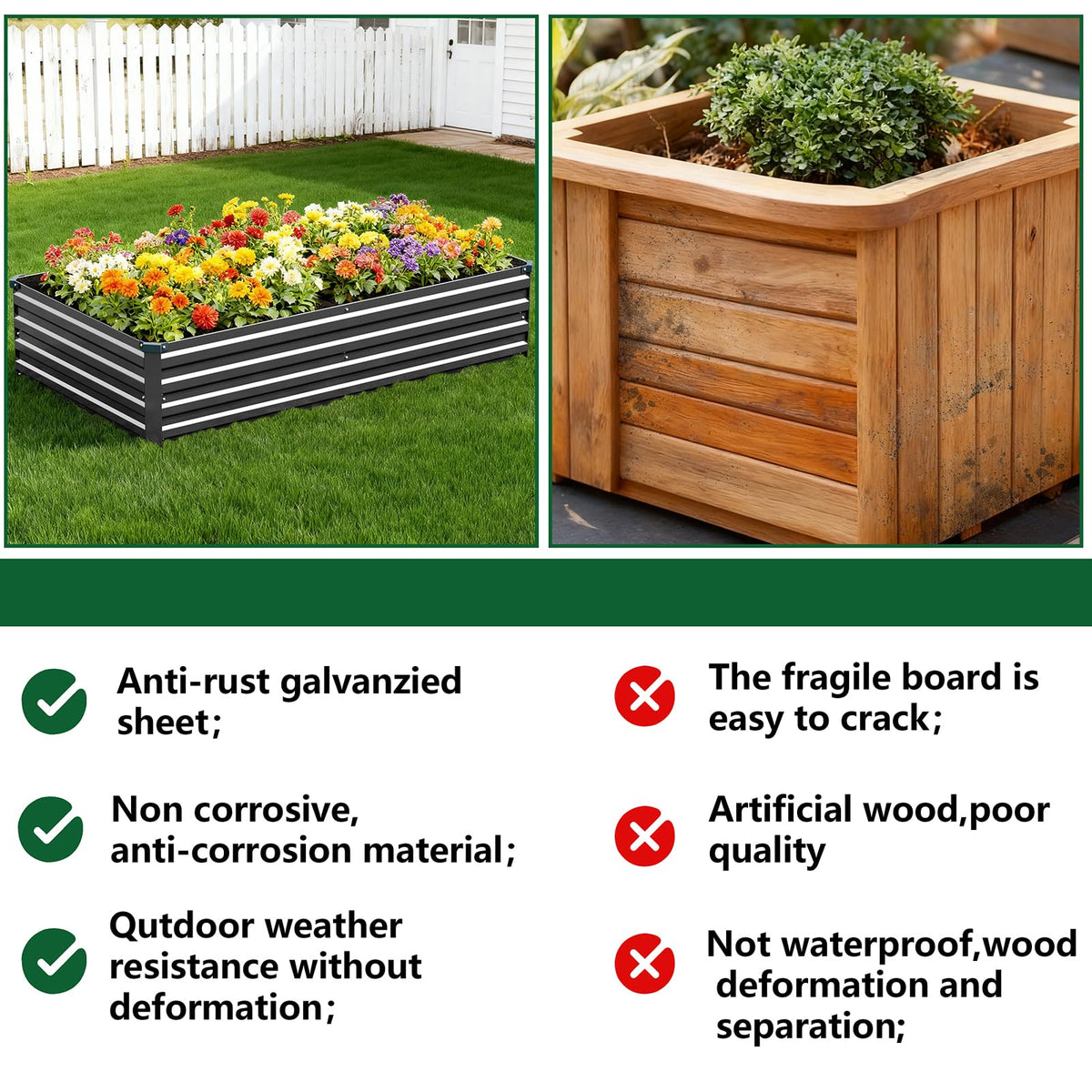 Vengarus open-base design supports healthy root growth and drainage.