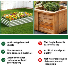 Vengarus outdoor garden bed suitable for yards, patios, and balconies.