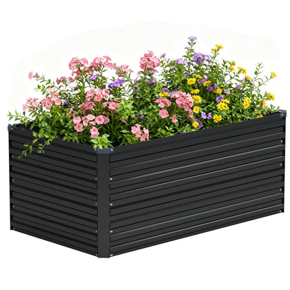 Vengarus raised bed 4x2x2 ft with ample planting space for vegetables and herbs