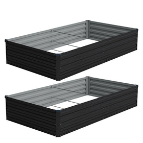 Vengarus raised garden bed assembly view showing quick setup and sturdy frame.