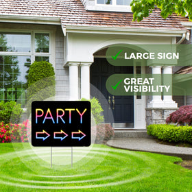 Venicor corrugated plastic signs resist rain and sun for outdoor use.