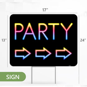 Venicor double-sided sign boosts visibility from both directions.