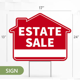 Venicor metal ground stake supports signs securely for stable display.