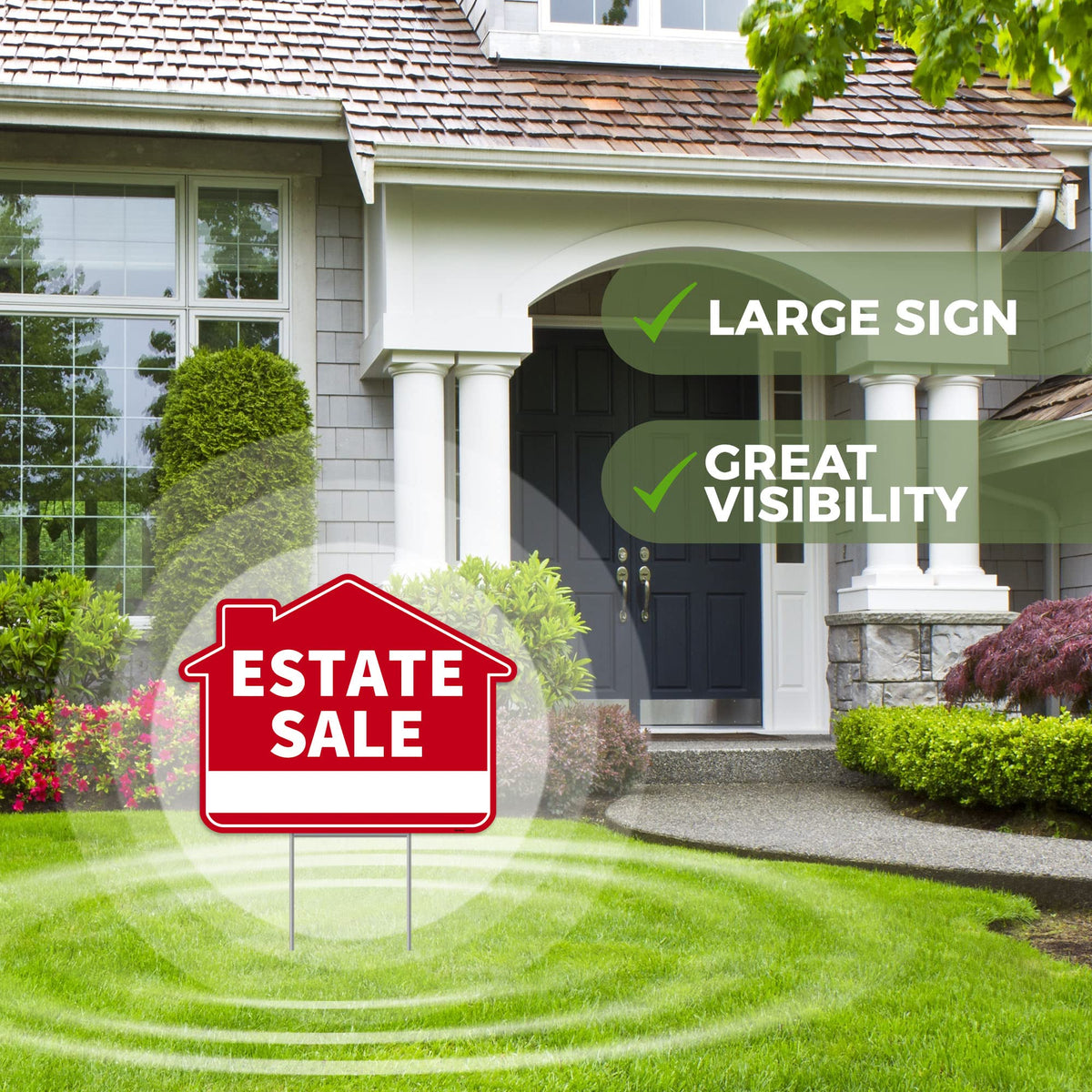 Venicor corrugated plastic signs use UV fade-resistant ink for weather-ready performance.
