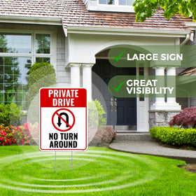 Venicor weatherproof corrugated plastic sign withstands sun and rain