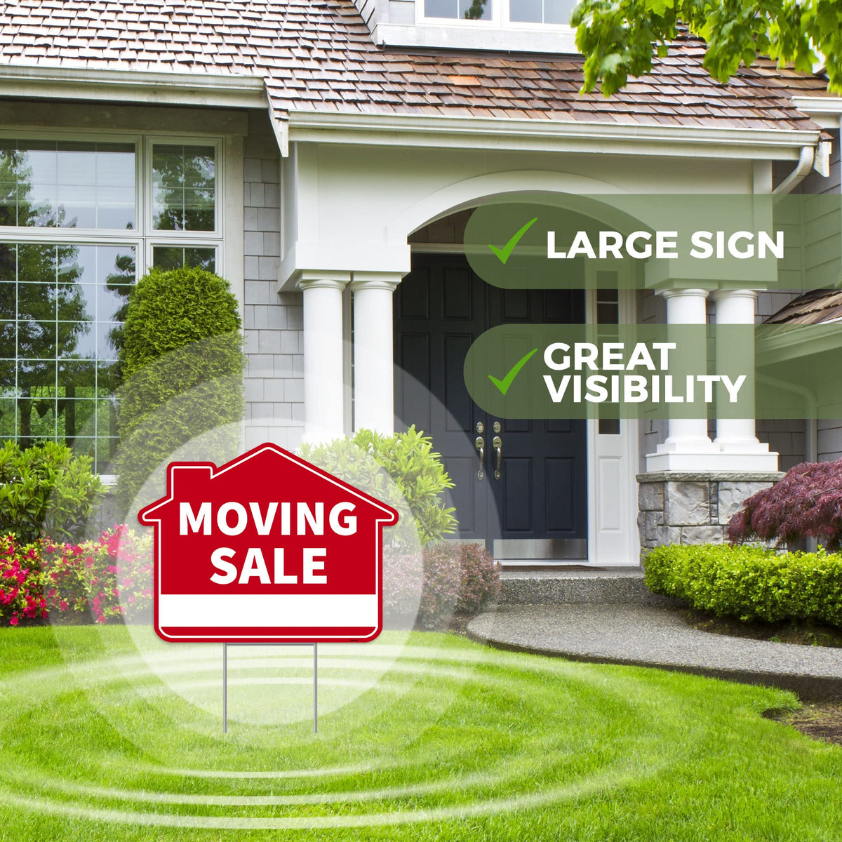 Venicor yard sign assembly easy install without tools for quick deployment.
