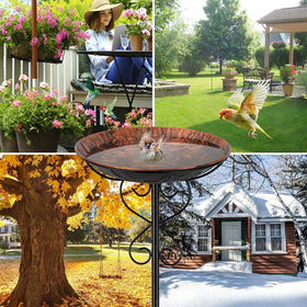 Venniy bird bath assembly instructions guide quick, hassle-free setup.