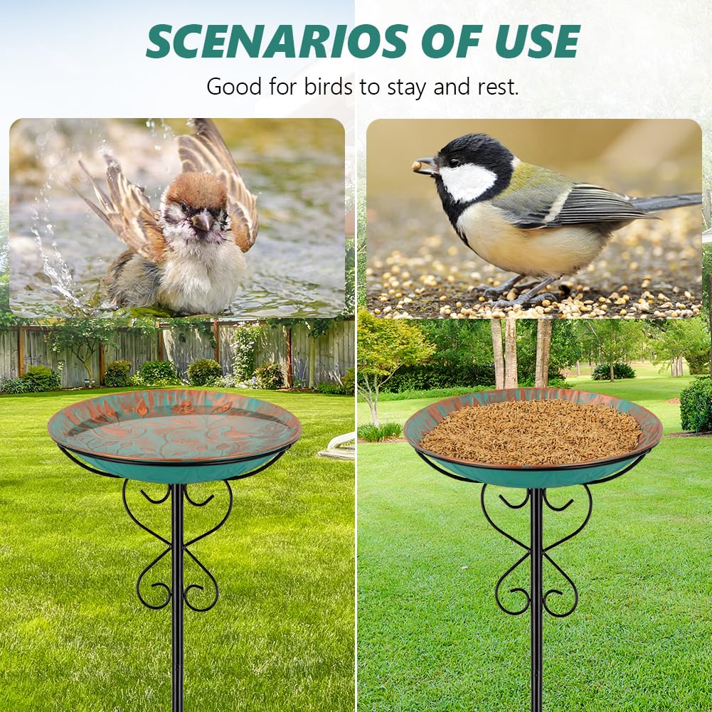 Venniy garden decor invites wildlife to your patio and yard.