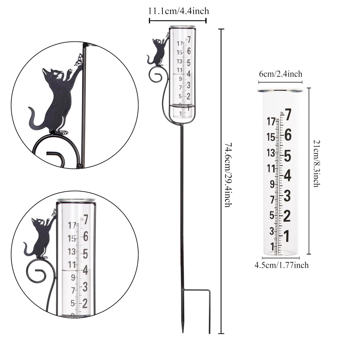 Venniy simple stake installation for quick setup in your garden.