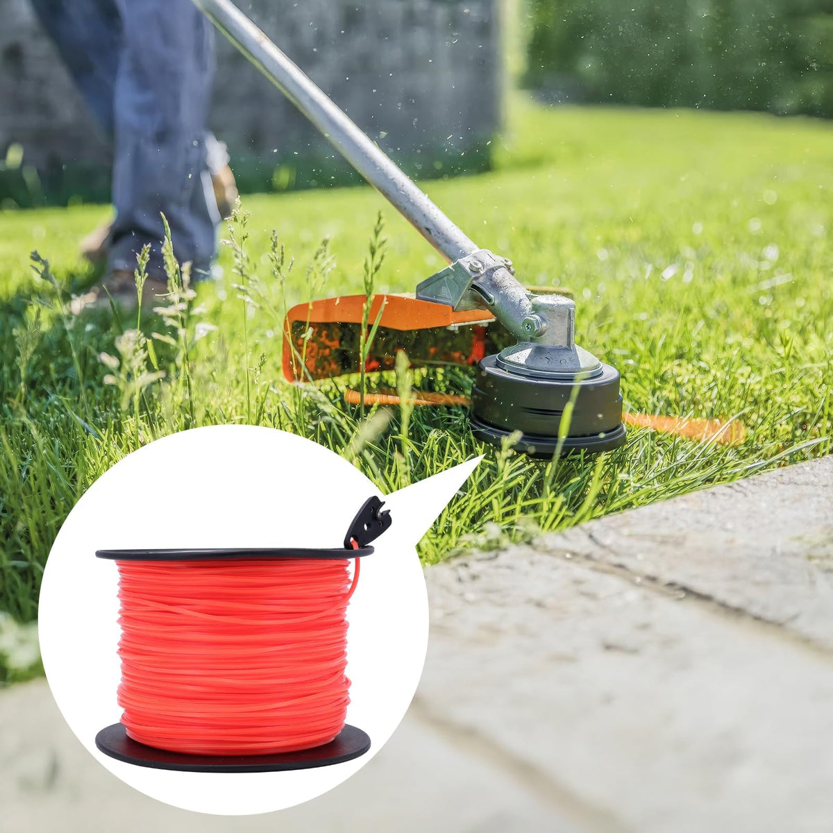 Venseri 0.095-inch line with Echo compatibility ready for versatile trimmers.