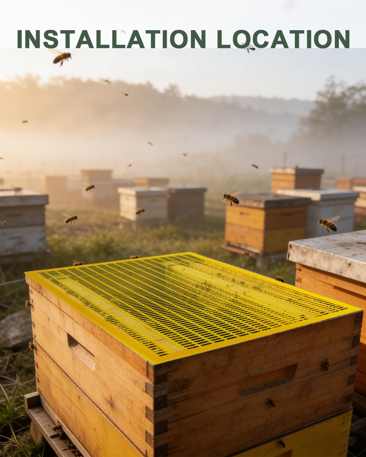 vensovo queen excluder compatible with 10-frame deep hives for standard setups.