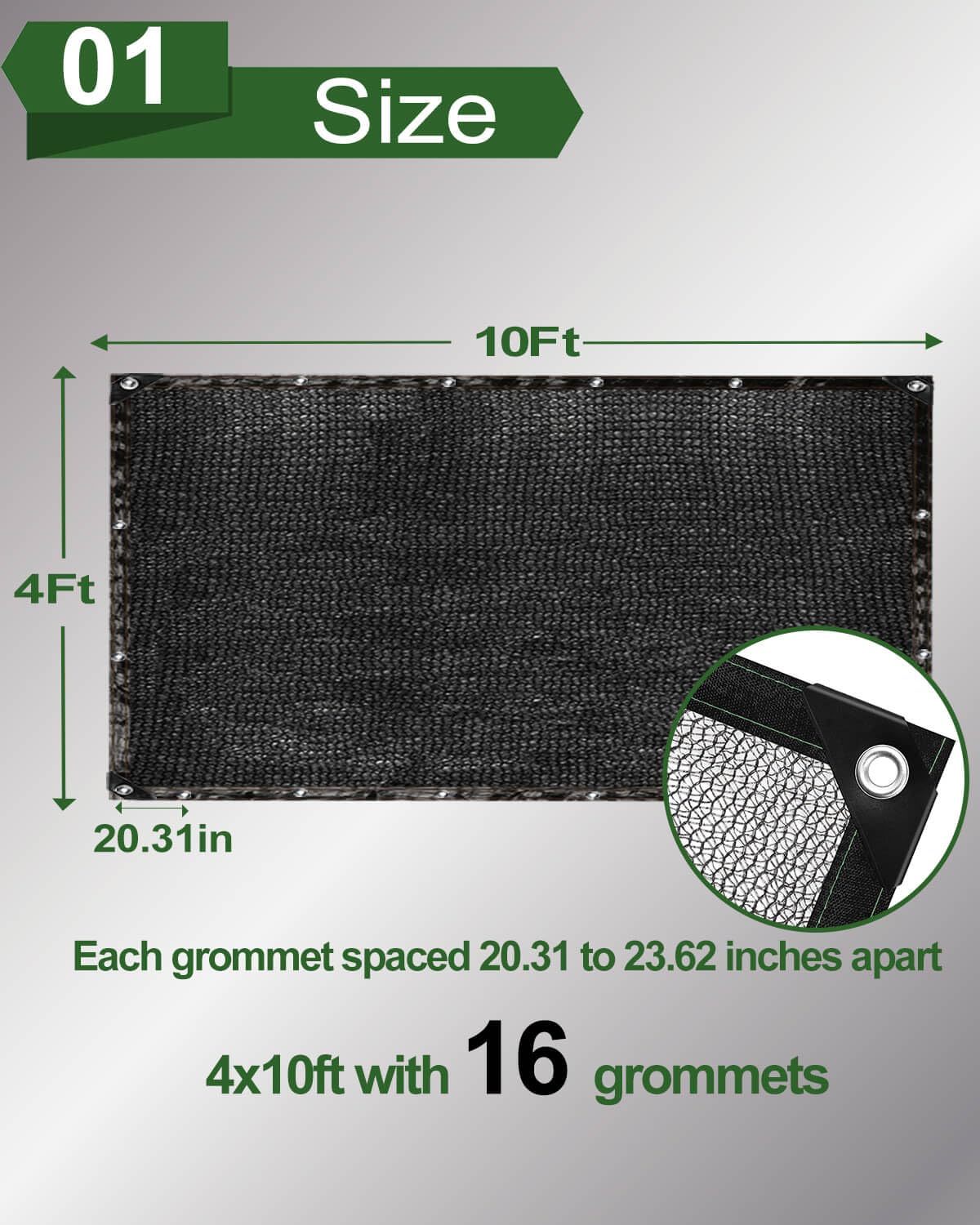 vensovo 30-percent shade cloth greenhouse setup demonstrates airflow-friendly sun relief