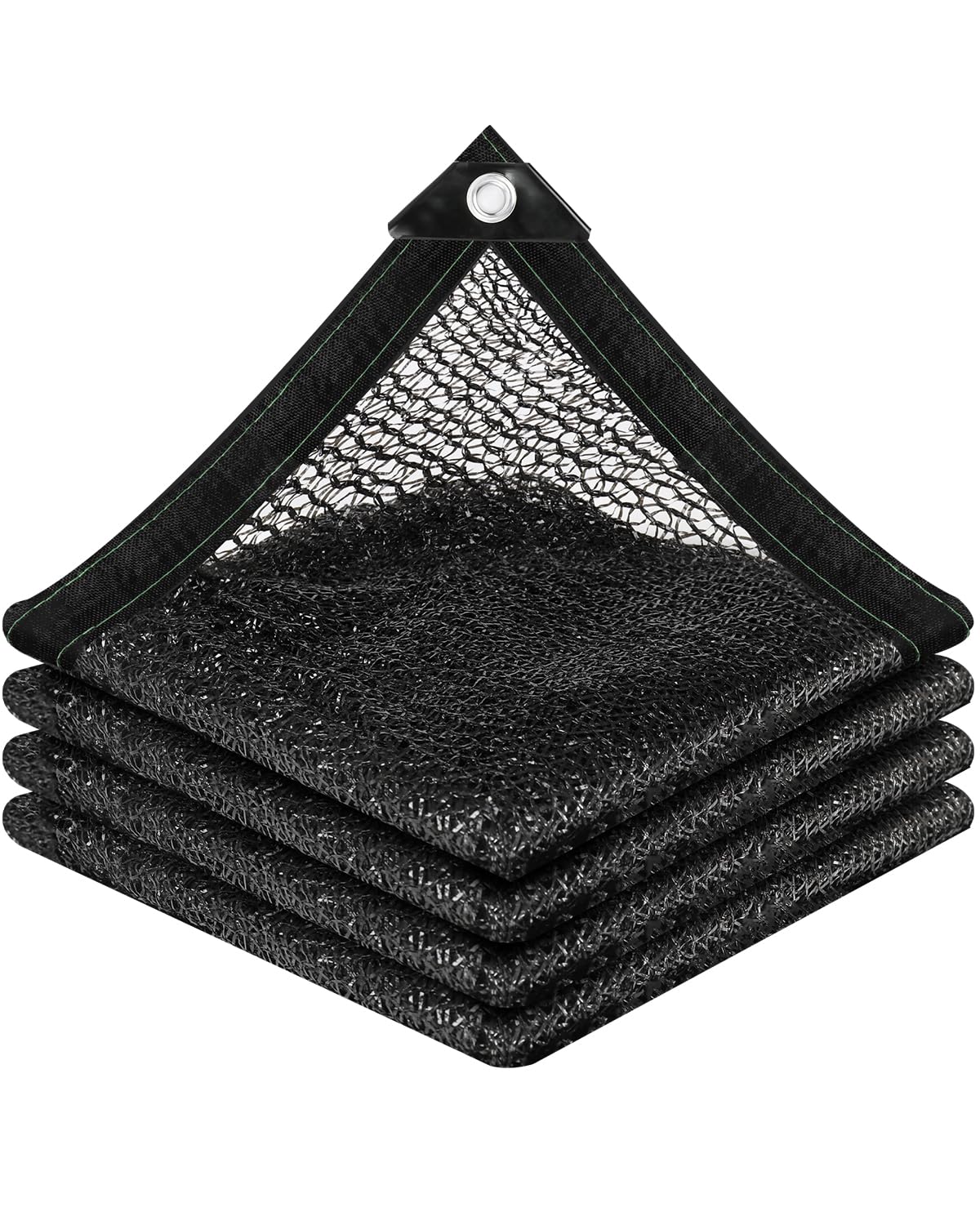 Vensovo sunblock shade net close-up weave showing durable HDPE material for garden use.