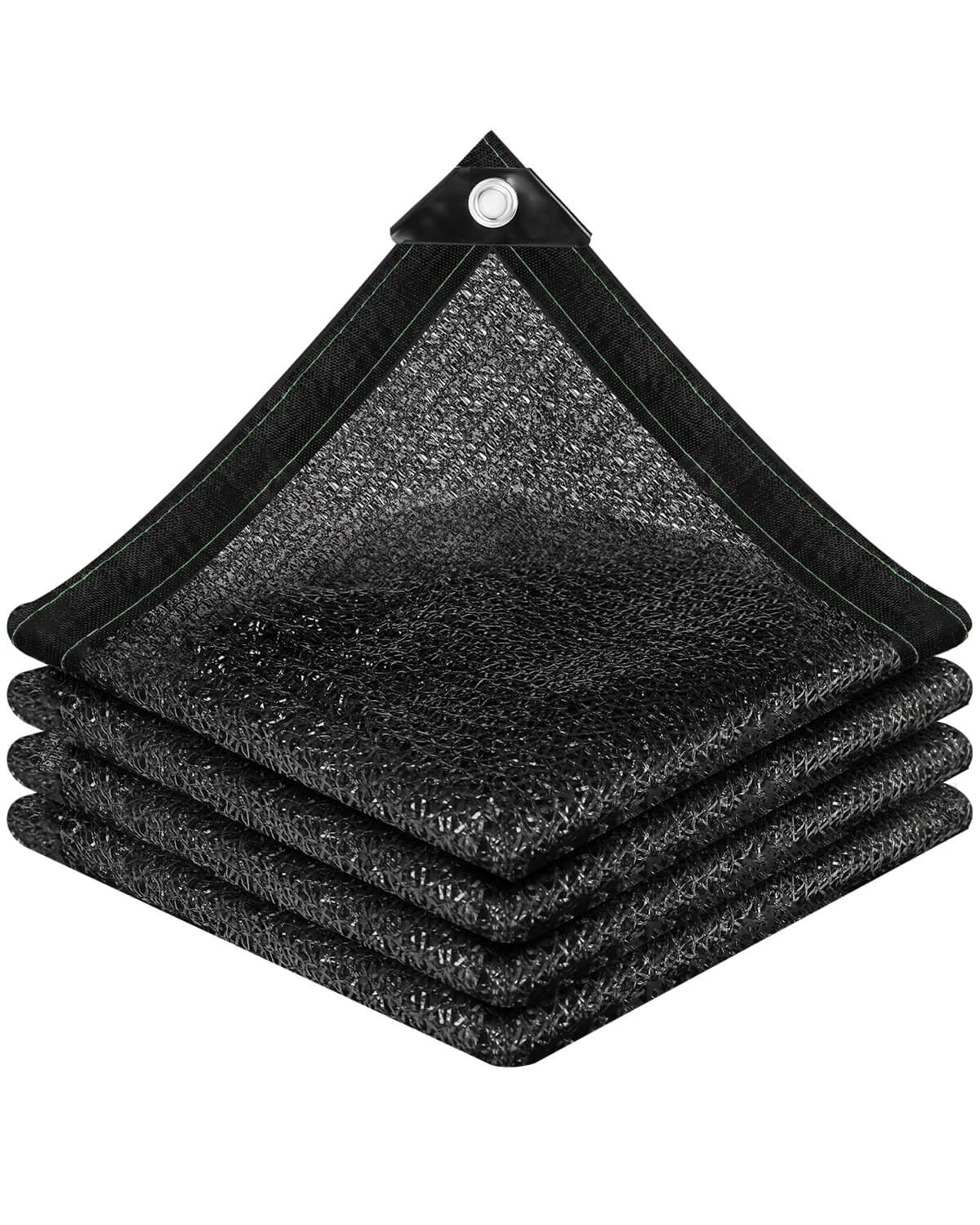vensovo 50% shade cloth over garden beds reducing sun exposure while maintaining airflow.