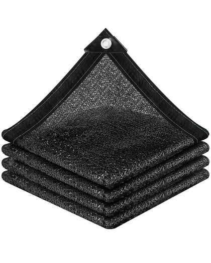 vensovo 50% shade cloth over garden beds reducing sun exposure while maintaining airflow.