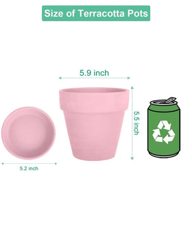 vensovo peach pink planter with drainage hole promotes air circulation and healthy root growth