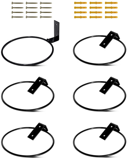 Vensovo 6-inch wall-mounted ring for space-saving vertical gardening.