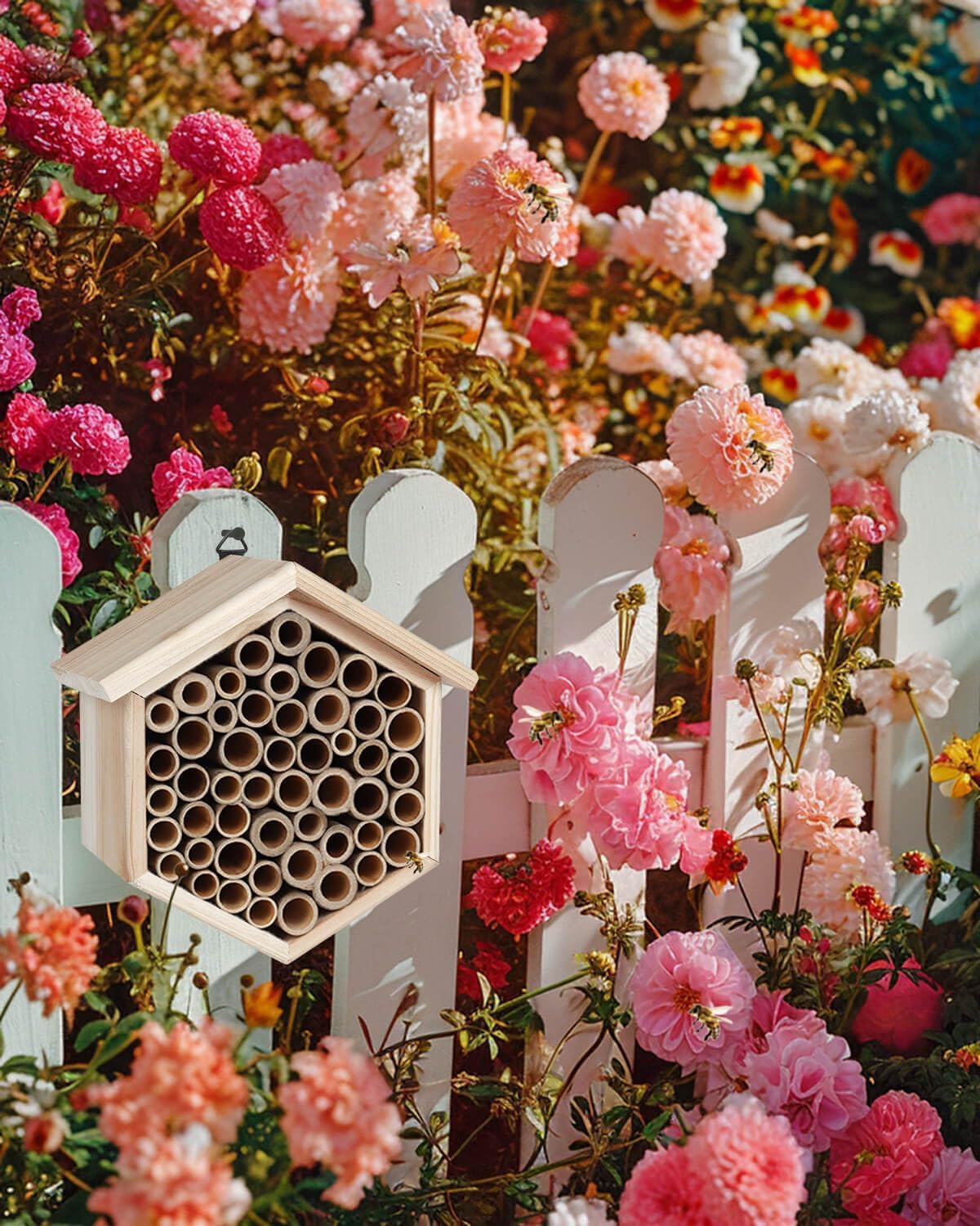 vensovo bee nesting habitat adds visual interest and biodiversity