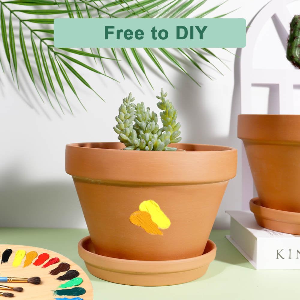 vensovo breathable terracotta pot promotes airflow around roots