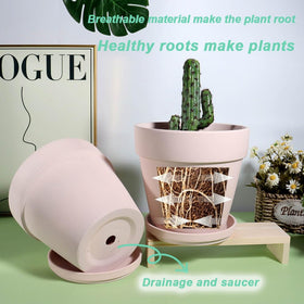 vensovo clay pot ideal for wedding favors or craft projects.