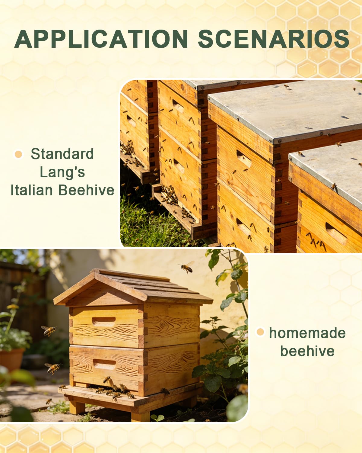 vensovo excluder helps maintain brood and honey separation during inspections.