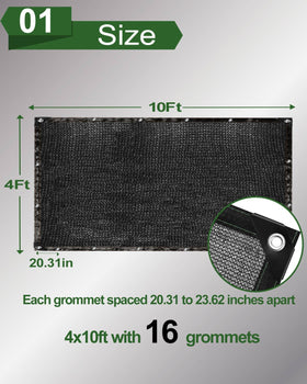 Vensovo garden shade net for greenhouses promotes plant protection with breathable sunlight reduction.
