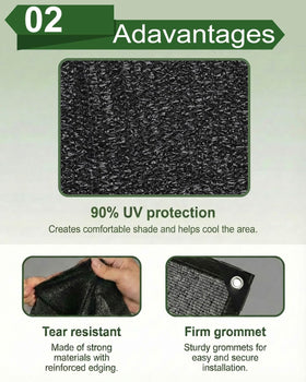 vensovo greenhouse shade cloth blocks sun while keeping air moving