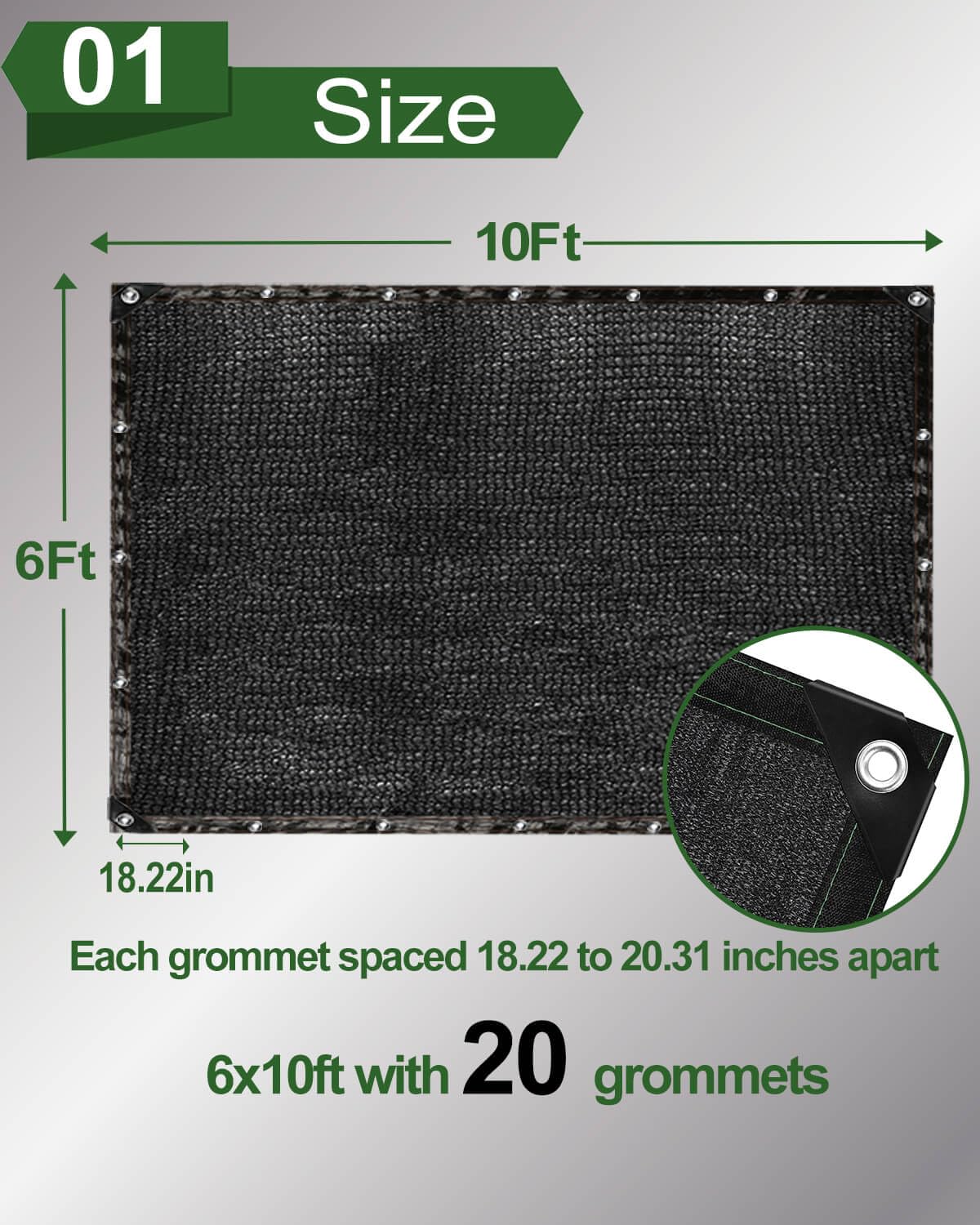 Vensovo heavy-duty HDPE shade mesh over a chicken coop blocks direct sun.