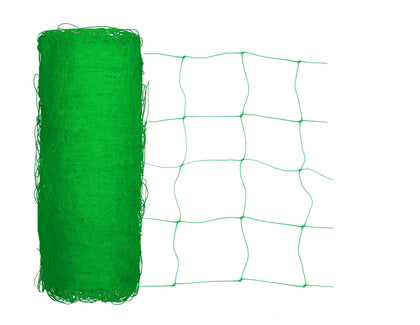 Vensovo heavy-duty green trellis netting roll on spool, easy to store after use.
