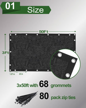 vensovo heavy-duty HDPE fabric close-up shows durable texture and fade resistance