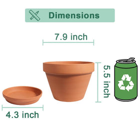vensovo indoor outdoor decor pot for patios and rooms