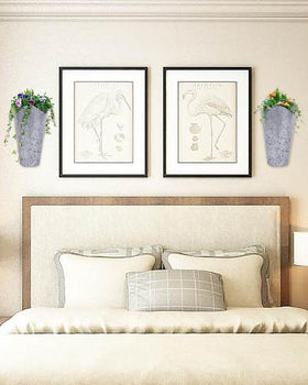 vensovo lavender accents on the planter showcase seasonal decor possibilities.