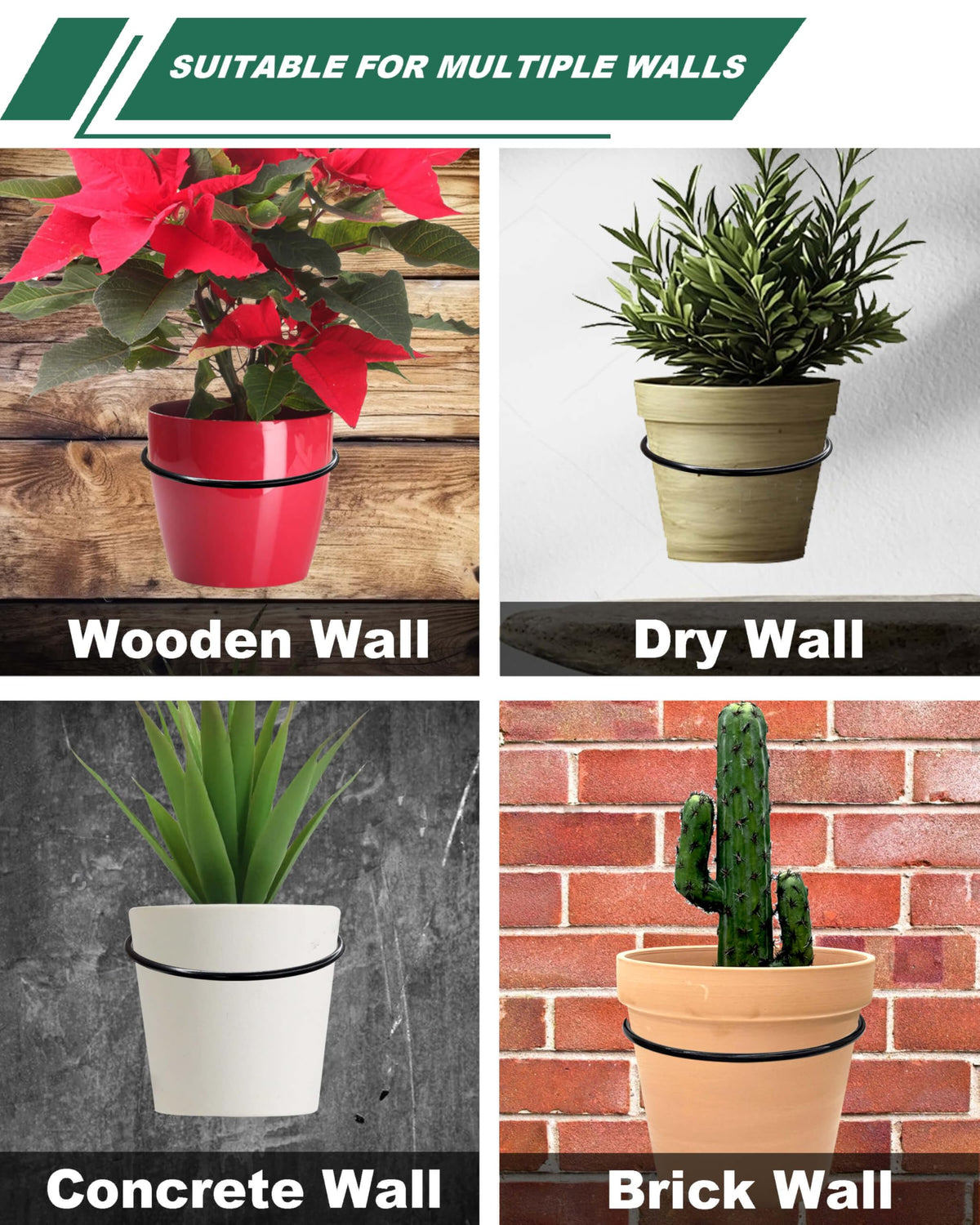 Vensovo matte black finish adds durable style to garden decor.