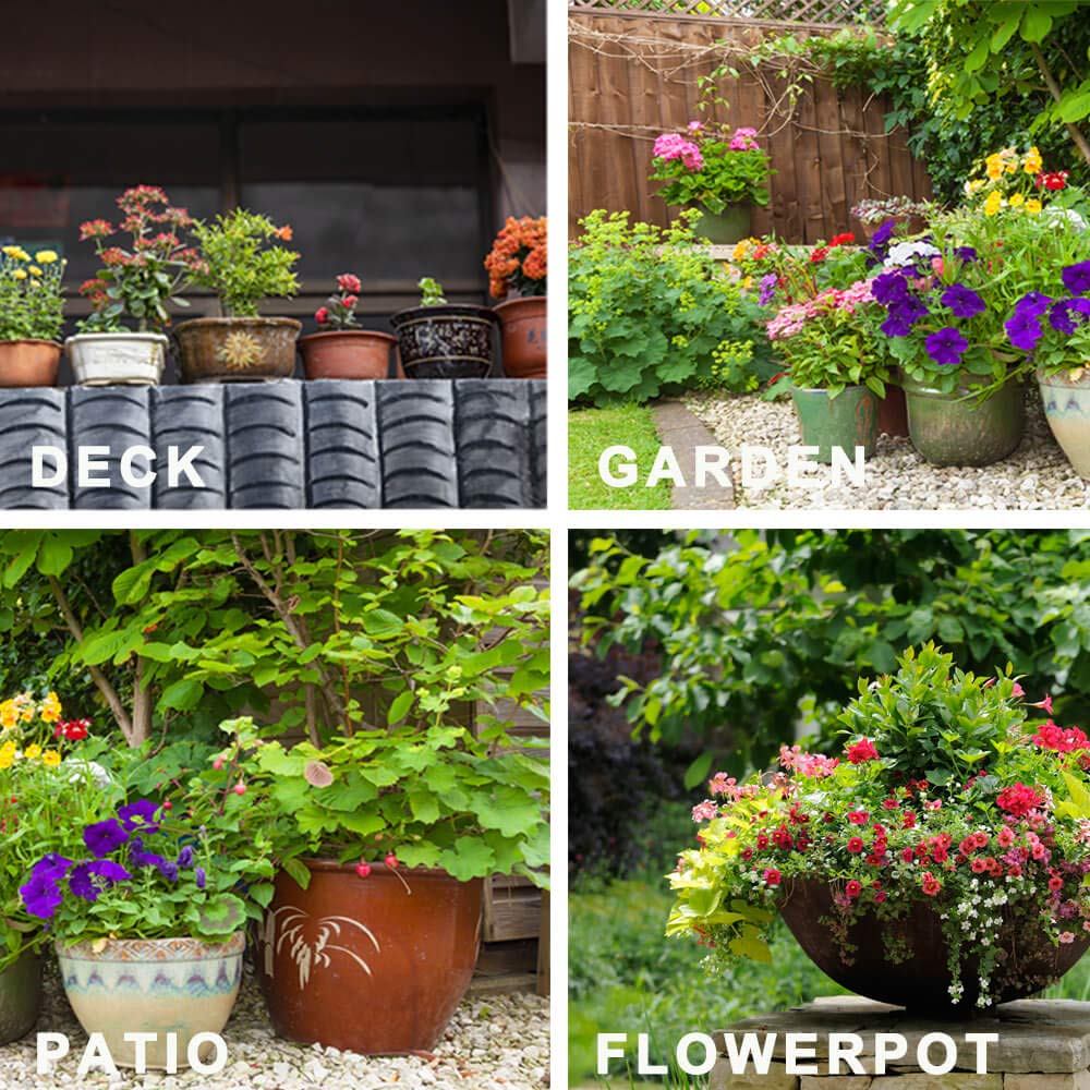 Vensovo 16-pack pot lifters for garden patio and indoor displays