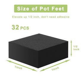 Vensovo planter risers under pot setup for stable elevation