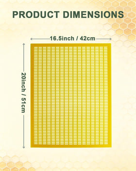 vensovo plastic excluder lightweight pack for efficient hive management.