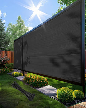 vensovo privacy fence screen 3ft x 50ft blocks views and adds shade for balcony privacy