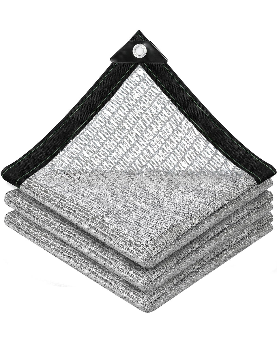 vensovo shade cloth 50 percent aluminium reflects sun to reduce outdoor heat