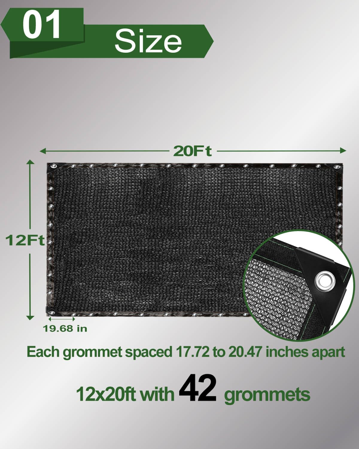 Vensovo sunblock shade cloth in greenhouse use showing light passage and cooling.