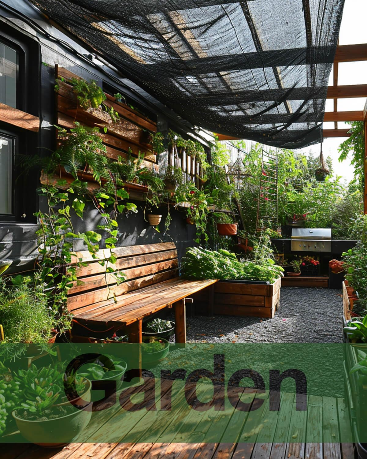 Vensovo sunblock shade cloth privacy windbreak for patios and yards.
