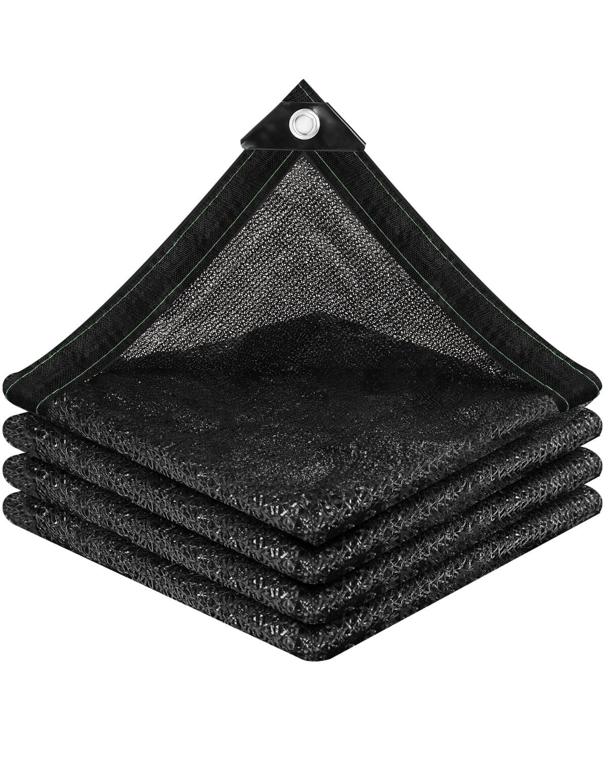 Vensovo sunblock shade net 6x20ft covers a greenhouse, blocks harsh sun while preserving light.