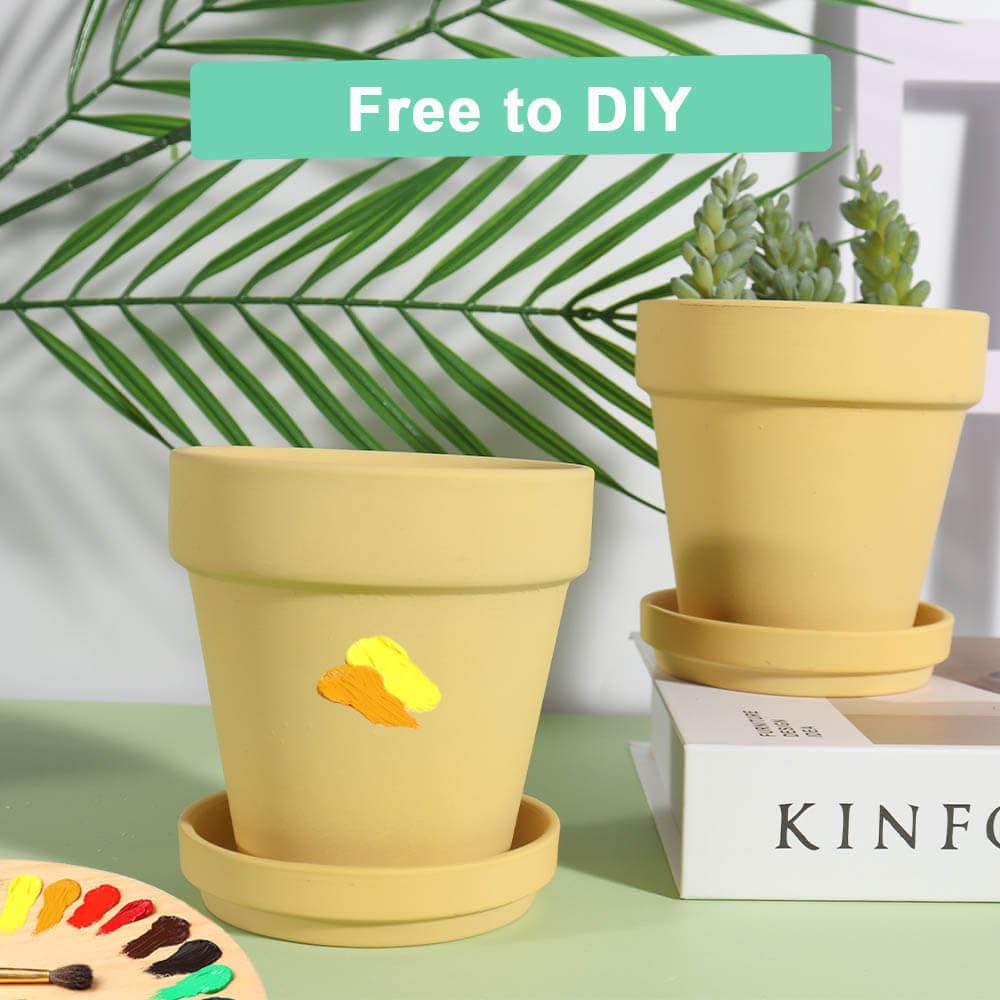 Vensovo terracotta craft pot suitable for DIY decor projects.