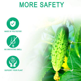 Vensovo trellis netting suitable for tomatoes, cucumbers, and beans.