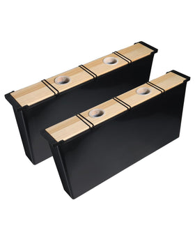 Vensovo two-pack 6L bee feeder front view, high-capacity water supply for beehives.