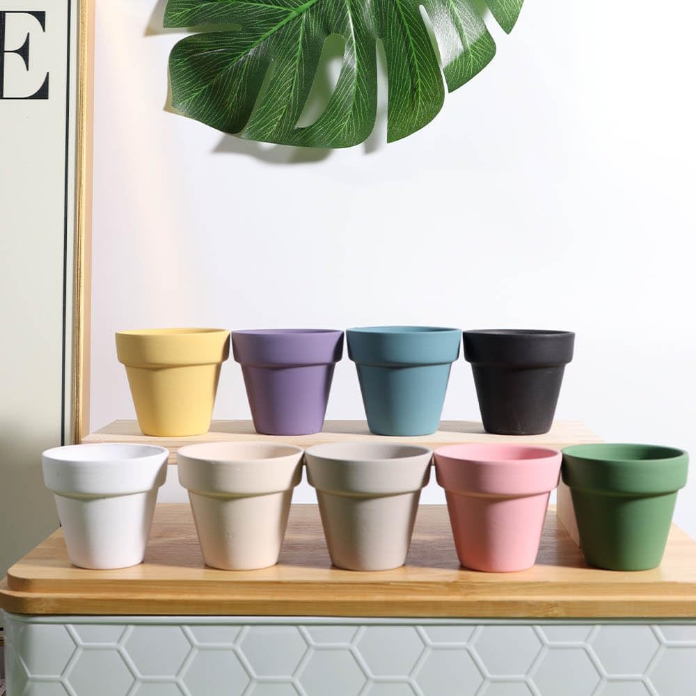 Vensovo mini terracotta pots for weddings, crafts, and gifts