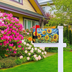 VentuCoven sunflowers wrap provides seasonal charm with easy installation