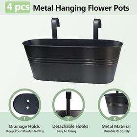 Venyat planter with drainage holes supports proper watering and aeration.